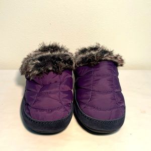Lands End Faux slippers. Brand new. Size 9.
